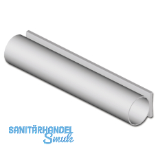 Dichtungsprofil Isostar Schlauch 8 mm, SRD 15, Kunststoff wei�