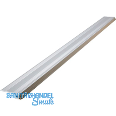 Anschlag/Bodenschiene mit Dichtung, 930 mm, Aluminium/Dichtung beige