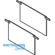 VITRIS Atrivant 80 Abdeckkappen Deckenschiene hoch 3-bahnig Anthrazit RAL 7016 VITRIS Atrivant 80 Abdeckkappen Deckenschiene hoch 3-bahnig Anthrazit RAL 7016