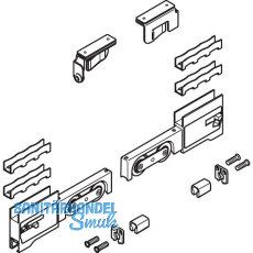 VITRIS Atrivant 80 Beschlagset rechts schließend Anthrazit RAL 7016 VITRIS Atrivant 80 Beschlagset rechts schließend Anthrazit RAL 7016