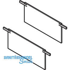VITRIS Atrivant 80 Abdeckkappen Deckenschiene niedrig 5-bahnig Anthrazit RAL7016 VITRIS Atrivant 80 Abdeckkappen Deckenschiene niedrig 5-bahnig Anthrazit RAL7016