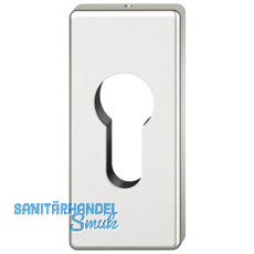 FSB Zylinderrosette 17 1778 eckig, Aluminium silber eloxiert FSB Zylinderrosette 17 1778 eckig, Aluminium silber eloxiert