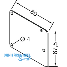 GUTMANN Deckel für Dachrinne P2030, Aluminium blank GUTMANN Deckel für Dachrinne P2030, Aluminium blank