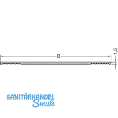 GUTMANN Fugenband f�r Anschlussfl�chen, 2000/80 mm, L=10 m, Silikon lichtgrau