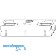 MACO Schlie�teil iS 12L Eurofalz 30 mm 13V silber (360444)
