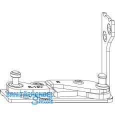MACO Ecklager POWER Holz FT 24 13V silber rechts (215810)