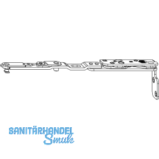 MACO Kippbandarm POWER Holz FT24 13V FFB 255-1200 silber rechts (217723)
