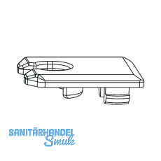 MACO Scherenbegrenzung POWER f. Scheren Gr. 1050/1300 o. Gr. 2/3, braun (366012)