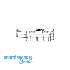 MACO MM Hebeteil Falzluft 12 mm Eurofalz 30 mm 13V silber links (360446)