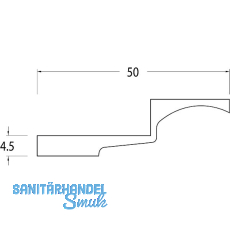 Ausgleichsstück für Bodentürschwelle TRANSIT 58 - 76, Kunststoff schwarz Ausgleichsstück für Bodentürschwelle TRANSIT 58 - 76, Kunststoff schwarz
