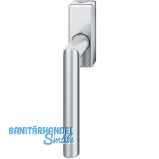 FSB Fenstergriff 34 1076 abschlie�bar eckige Rosette, Edelstahl matt