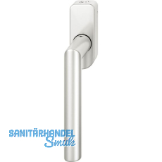 FSB Fenstergriff 34 1076 abschlie�bar ovale Rosette, Aluminium silber eloxiert