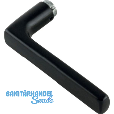 HOPPE Dr�ckerlochteil DALLAS, Edelstahl schwarz matt