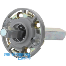 HOPPE Montagemodul UP19/RFL rund, Vierkant 10/72 mm, Stahl aluminiumfarbig