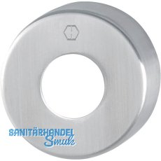 HOPPE Griff-Abdeckrosette rund, Edelstahl matt