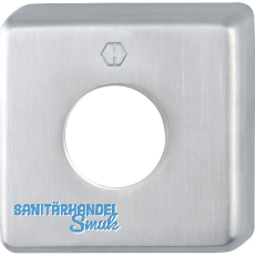 HOPPE Griff-Abdeckrosette eckig, Edelstahl matt HOPPE Griff-Abdeckrosette eckig, Edelstahl matt