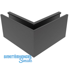 ECONOMY Innenecke für Bodenprofile 0004 ECO, Aluminium schwarz eloxiert ECONOMY Innenecke für Bodenprofile 0004 ECO, Aluminium schwarz eloxiert