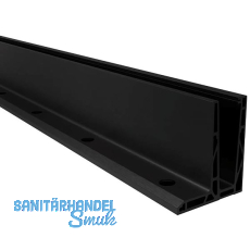 ECONOMY Bodenprofil F-Form0006ECO zur aufgesetzten Montage,5000,schwarz eloxiert ECONOMY Bodenprofil F-Form0006ECO zur aufgesetzten Montage,5000,schwarz eloxiert