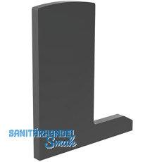 ECONOMY Endkappe für Bodenprofil F-Form0006ECO,links,aufgesetzte Montage,schwarz ECONOMY Endkappe für Bodenprofil F-Form0006ECO,links,aufgesetzte Montage,schwarz