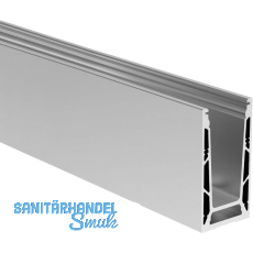 ECONOMY Bodenprofil 0004 verst.UnoXL FLEX2, aufgesetzten Montage, 2500mm, silber ECONOMY Bodenprofil 0004 verst.UnoXL FLEX2, aufgesetzten Montage, 2500mm, silber