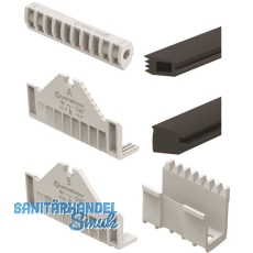 ECONOMY Dichtungsset UnoXL FLEX2, 5000 mm, Glasst�rke 20,76 mm,Kunststoff/Gummi