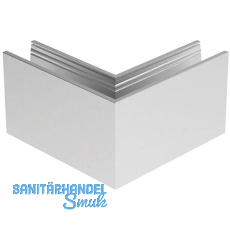 ECONOMY Innenecke f�r Bodenprofile 0004 PRO FLEX, Aluminium silber eloxiert