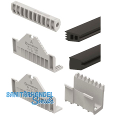 ECONOMY Dichtungsset PRO FLEX, 2500 mm, Glasstärke 16,76 mm,Kunststoff/Gummi ECONOMY Dichtungsset PRO FLEX, 2500 mm, Glasstärke 16,76 mm,Kunststoff/Gummi