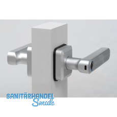 MARCHESI Drückergarnitur Office E mit Fingerprint,Zifferncode,eckig,silber MARCHESI Drückergarnitur Office E mit Fingerprint,Zifferncode,eckig,silber