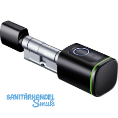 MARCHESI Elektronischer Einbaudoppelzylinder Office mit Fingerprint,schwarz MARCHESI Elektronischer Einbaudoppelzylinder Office mit Fingerprint,schwarz