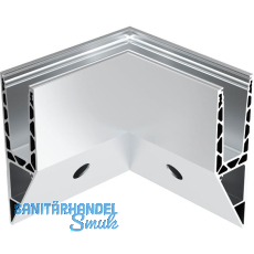 ECONOMY Innenecke für Bodenprofile 0011 FLEX ProXL, Aluminium silber eloxiert ECONOMY Innenecke für Bodenprofile 0011 FLEX ProXL, Aluminium silber eloxiert