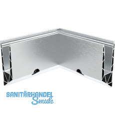 ECONOMY Innenecke für Bodenprofile 0011 FLEX LIGHT, Aluminium silber eloxiert ECONOMY Innenecke für Bodenprofile 0011 FLEX LIGHT, Aluminium silber eloxiert