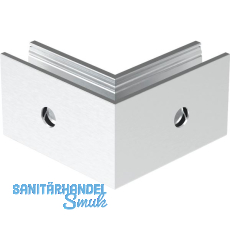 ECONOMY Außenecke für Bodenprofile 0005 UNO FLEX, Aluminium silber eloxiert ECONOMY Außenecke für Bodenprofile 0005 UNO FLEX, Aluminium silber eloxiert