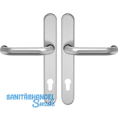 ECO Drückergarnitur D 116 Schmalschild PZ92, VK 9 mm, Edelstahl ECO Drückergarnitur D 116 Schmalschild PZ92, VK 9 mm, Edelstahl