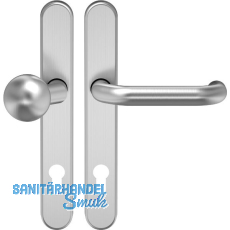 ECO Wechselgarnitur D 116 Schmalschild PZ92, VK 9 mm, Edelstahl ECO Wechselgarnitur D 116 Schmalschild PZ92, VK 9 mm, Edelstahl