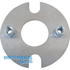 ECO Befestigungsscheibe f�r Halbgarnitur- Rosette, � 55 mm, Edelstahl