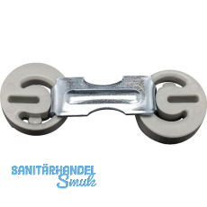 Türzargenverbinder- Doppelexzenter, komplett montiert, Löcher ø 20mm Türzargenverbinder- Doppelexzenter, komplett montiert, Löcher ø 20mm