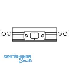 ROTO Deckelbr�cke Nr. 100 f�r Bodenschwelle EIFEL TB Aluminium