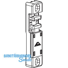 ROTO NT/NX Schn�pper NTi f�r Stulpfl�gelgetriebe Rahmenteil silber