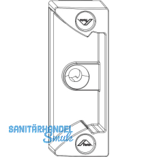 ROTO NX Schnäpper für Stulpflügegetriebe Rahmenteil Holz/PVC silber ROTO NX Schnäpper für Stulpflügegetriebe Rahmenteil Holz/PVC silber