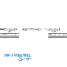 ROTO Patio Alversa Grundkarton Laufwagen Parallelschiebe 160 kg rechts ROTO Patio Alversa Grundkarton Laufwagen Parallelschiebe 160 kg rechts