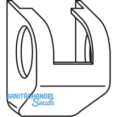 WINKHAUS Ecklagerkappe ELK.ESV.BR, braun