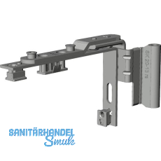 WINKHAUS Drehlager DL.K.ET.20-13.RS.F9, 12/20-13V, 130kg, rechts, titanfärbig WINKHAUS Drehlager DL.K.ET.20-13.RS.F9, 12/20-13V, 130kg, rechts, titanfärbig