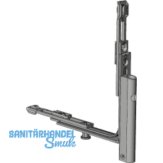 WINKHAUS Fl�gellager FL.HT.E1.18-13.RS mit Eckumlenkung E1, 130kg, rechts,silber