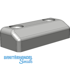 WINKHAUS Auflauf AL.D.AGR Aufbauh�he 11 mm Montage Blendrahmen anthrazitgrau