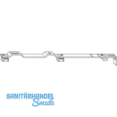 WINKHAUS Drehlagerschiene DLS.K.SE.9-13 zu Drehlager DL.H.SE, 9V/13V, universal