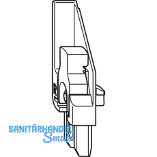 WINKHAUS Rahmenteil RT.DFE-TFE.S.RS, Stulpfl�gtr., mit Anschlagfl�che, rechts