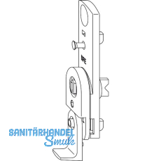 WINKHAUS Fehlschaltsicherung FSA.9, f�r 9 mm Versatz, silber