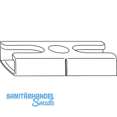 WINKHAUS Schlie�blech SBA.H.9-18, Standard, Eurofalz 12/18-9V, Zink silber