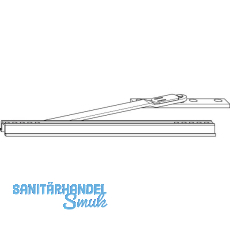WINKHAUS Drehbremse DB.11, für Aufschlagflügellager, ab FFB 460 mm, silber WINKHAUS Drehbremse DB.11, für Aufschlagflügellager, ab FFB 460 mm, silber