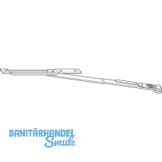 WINKHAUS Falzschere GRT.FSR, Belastung max. 80 kg, Stahl verzinkt silberf�rbig
